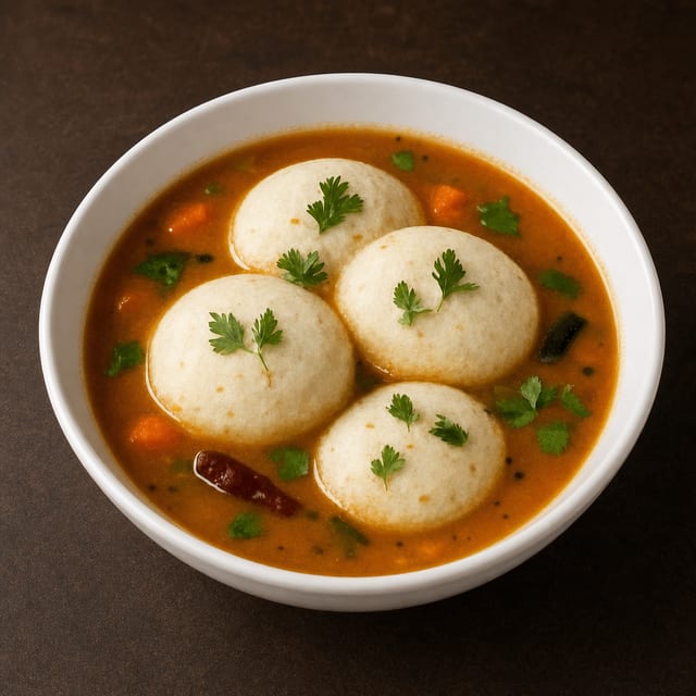 Sambar Idly.